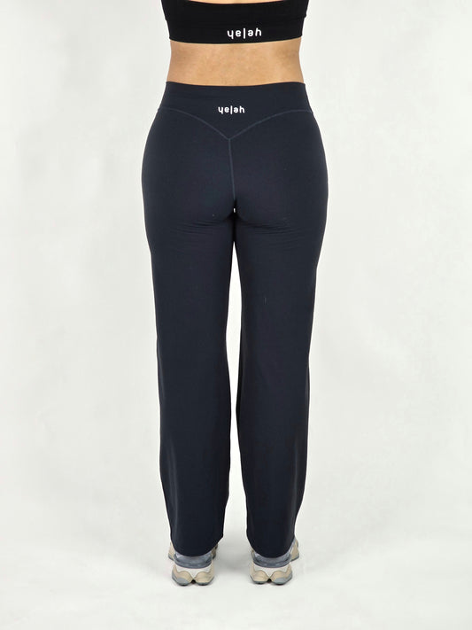 Straight Leg Leggings in Blue Steel