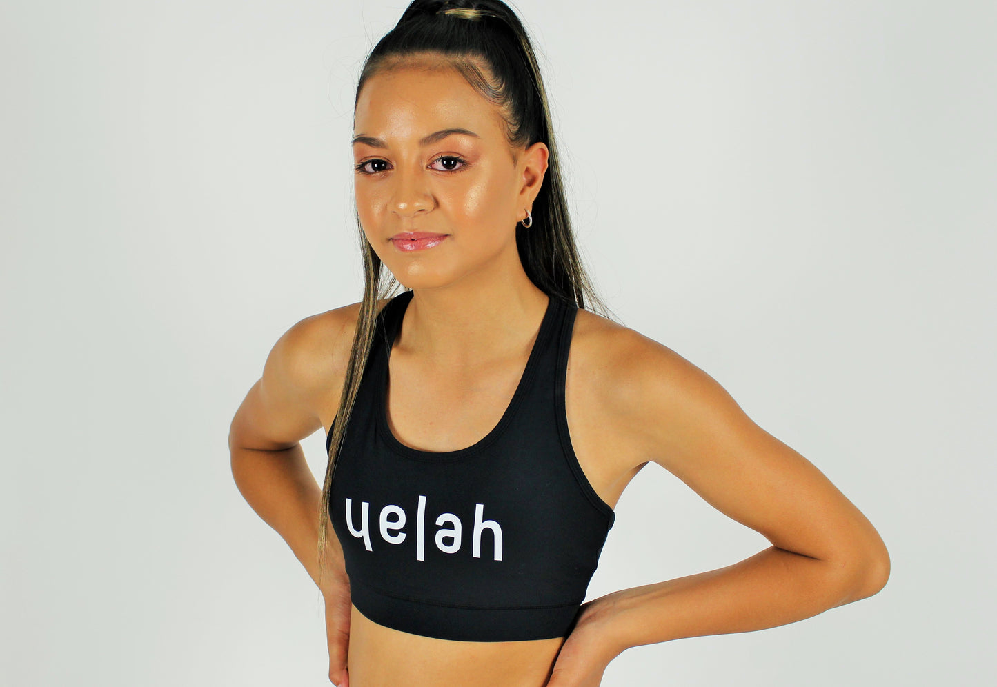 B&W Sports Bra Black