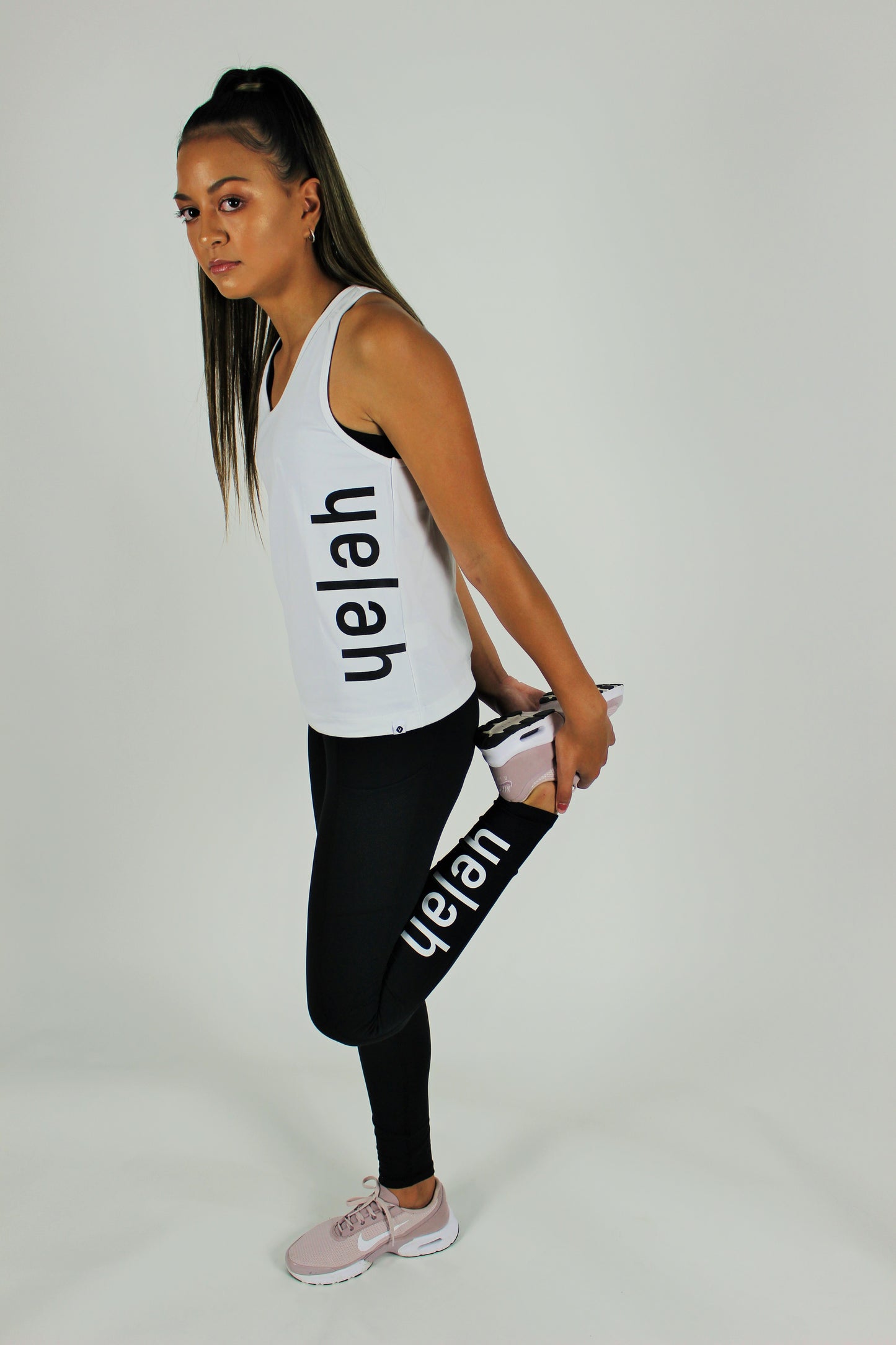B&W Tank Top White