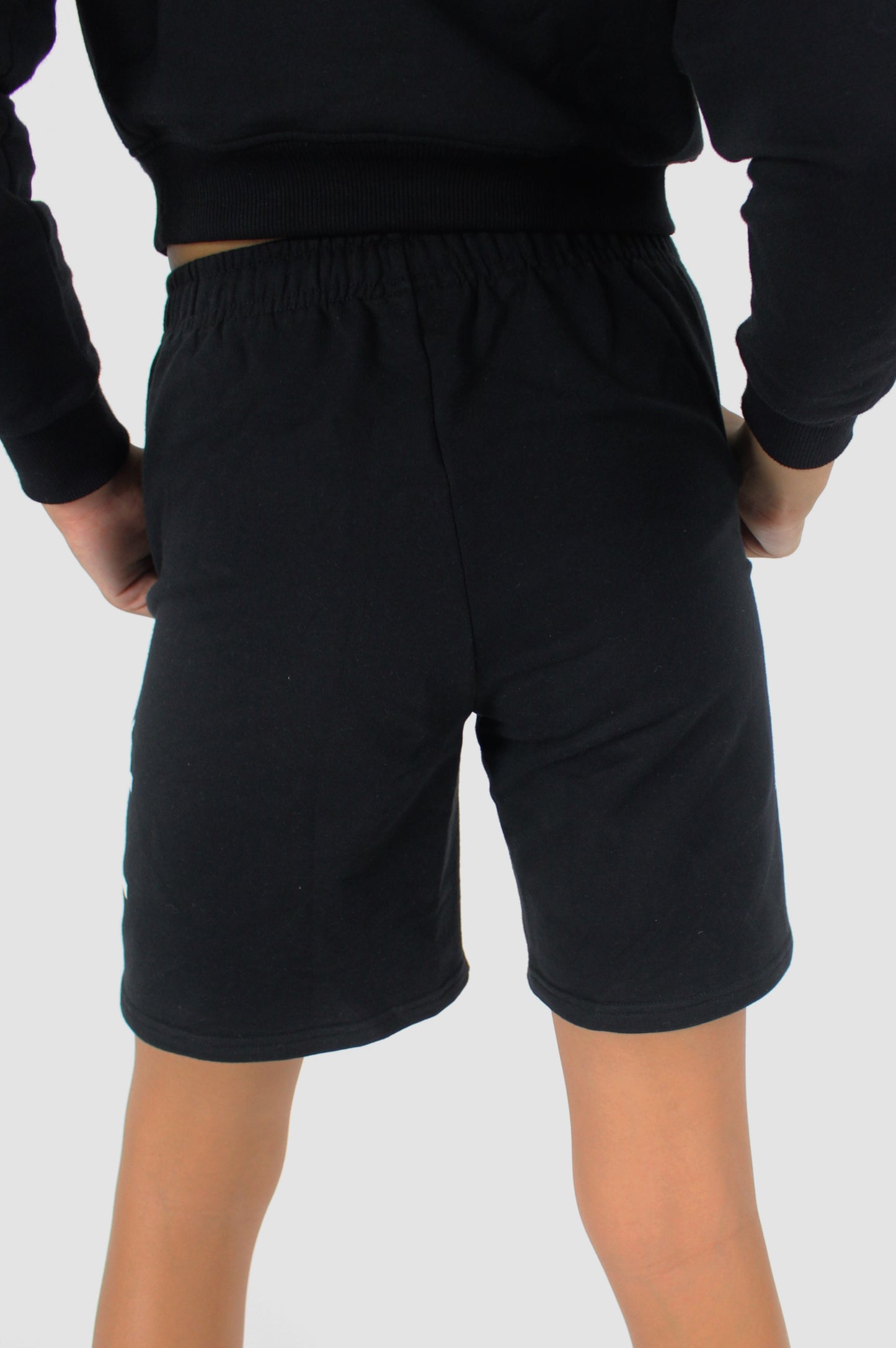 B&W Track Shorts Black