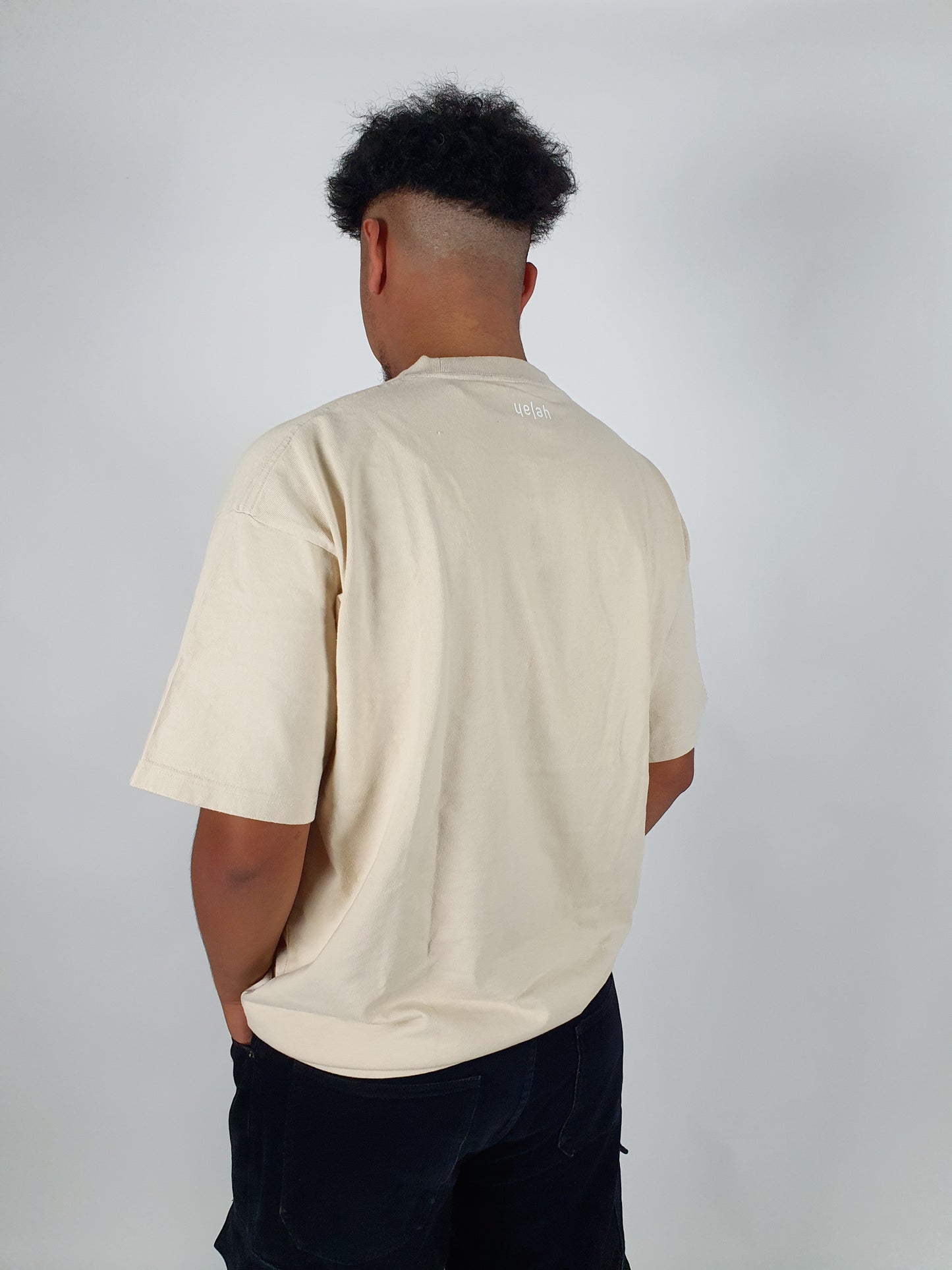 Oversized T-Shirt - Beige