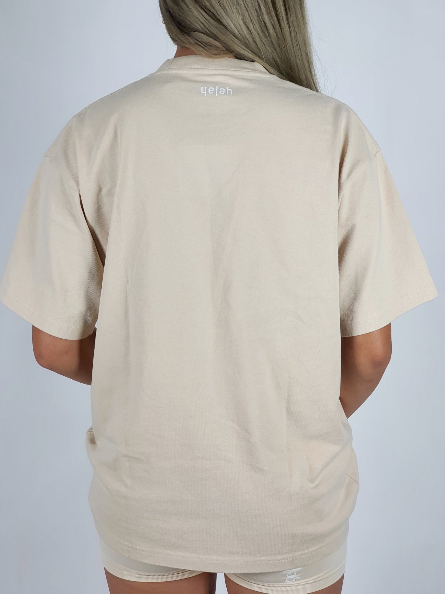 Oversized T-Shirt - Beige