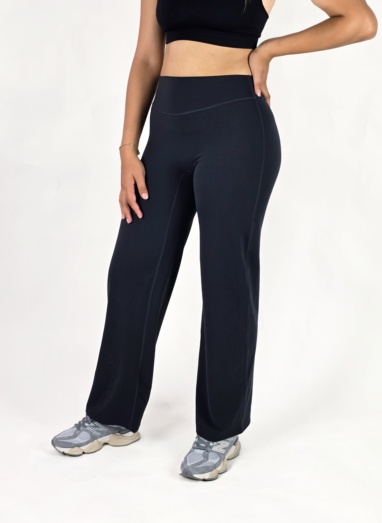 Straight Leg Leggings in Blue Steel