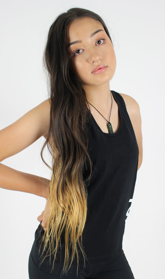 B&W Tank Top Black